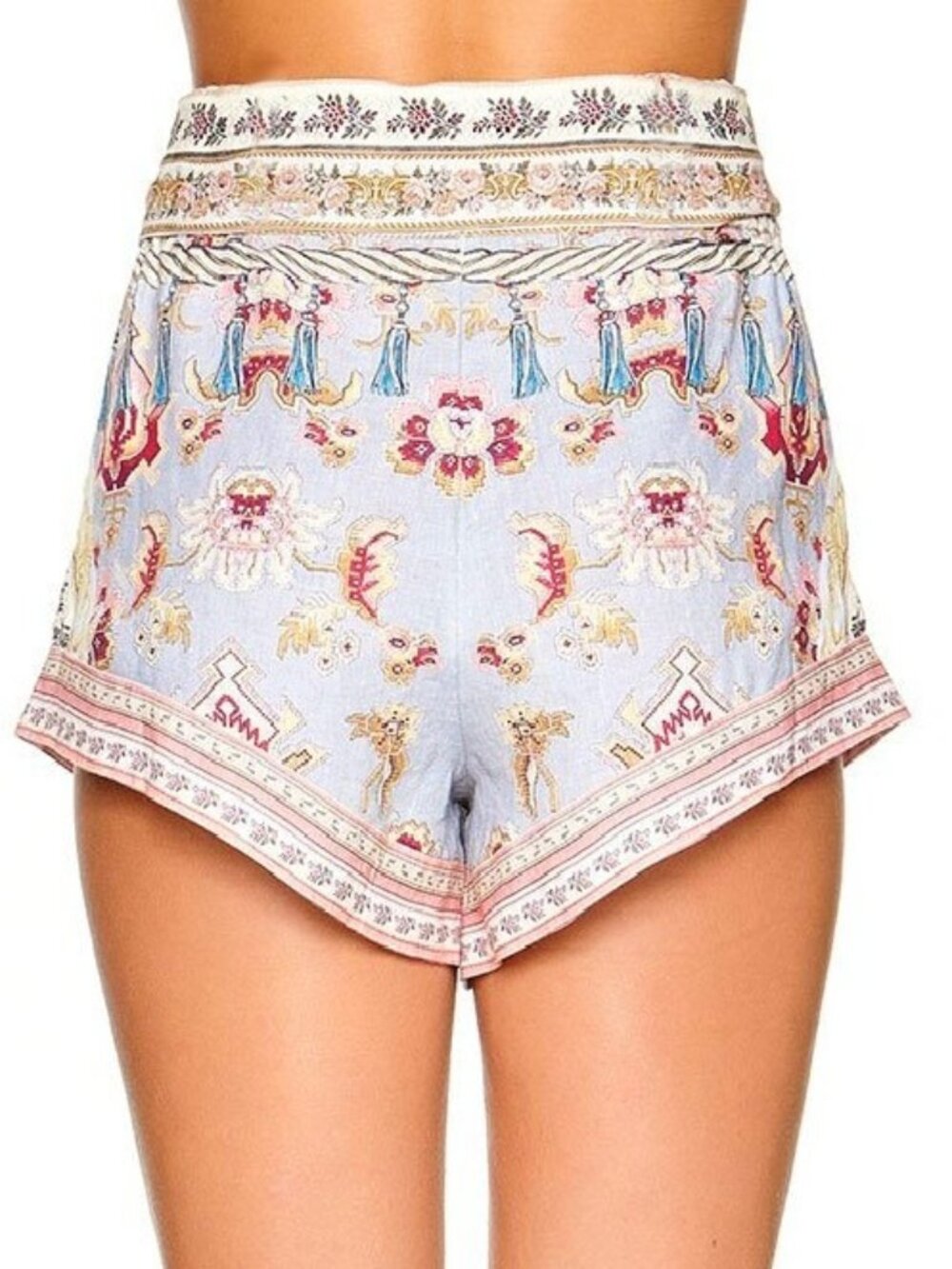 Camilla Jeanne Queen Tie Detail High Cut Shorts Size XS or Small